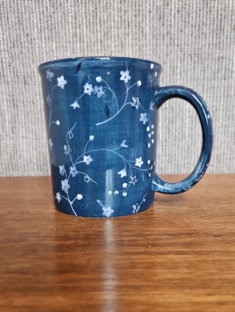 Lang Blue Floral Ceramic Mug